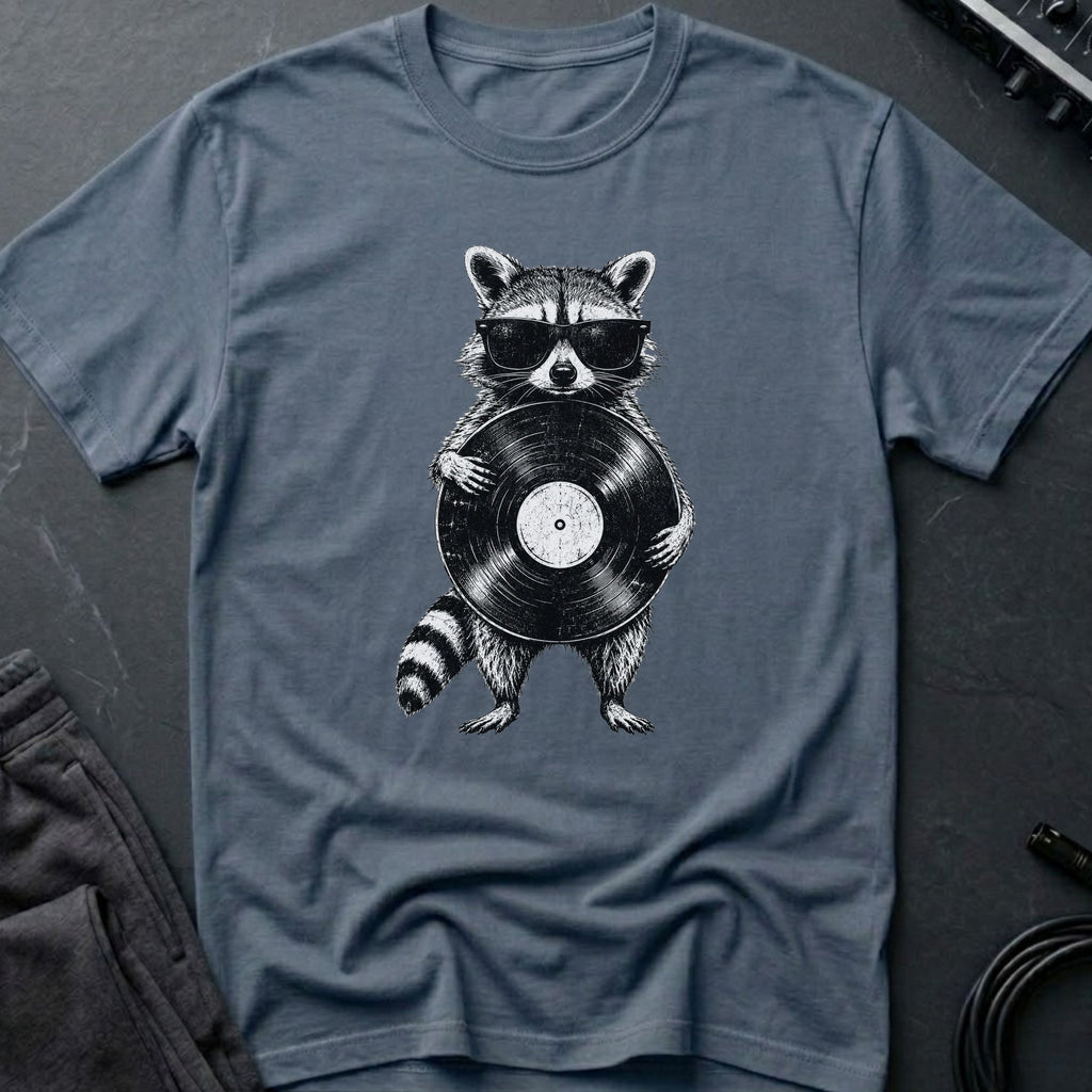Vinyl Racoon T-Shirt