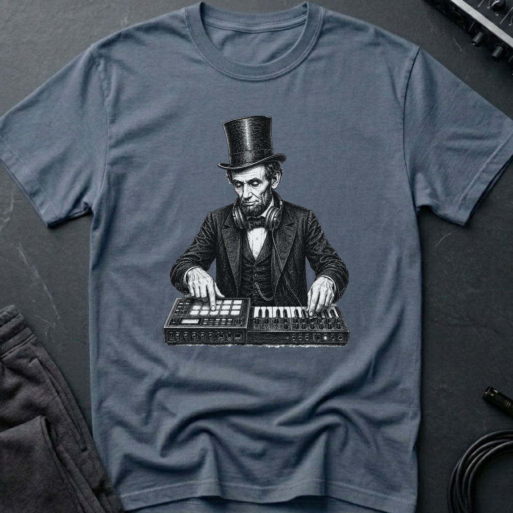 Honest Abe On The Beat T-Shirt
