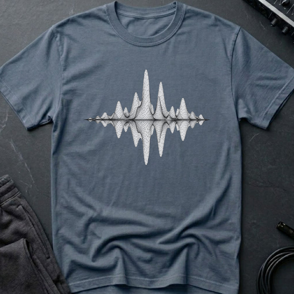 3D Soundwave T-Shirt