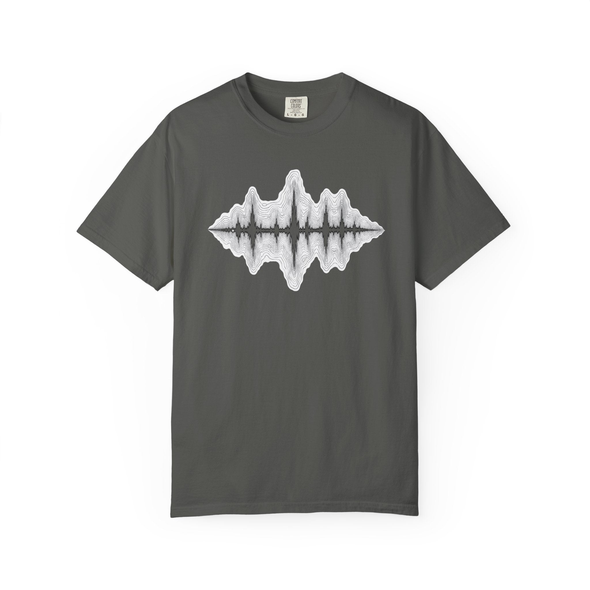 Topographic Soundwave T-Shirt