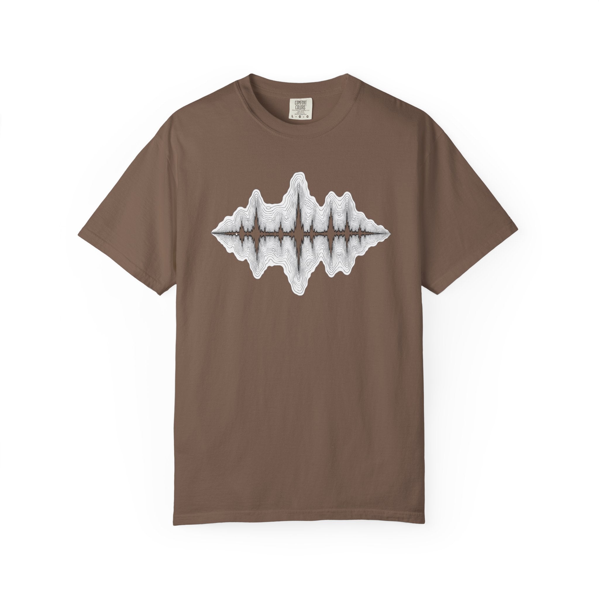Topographic Soundwave T-Shirt