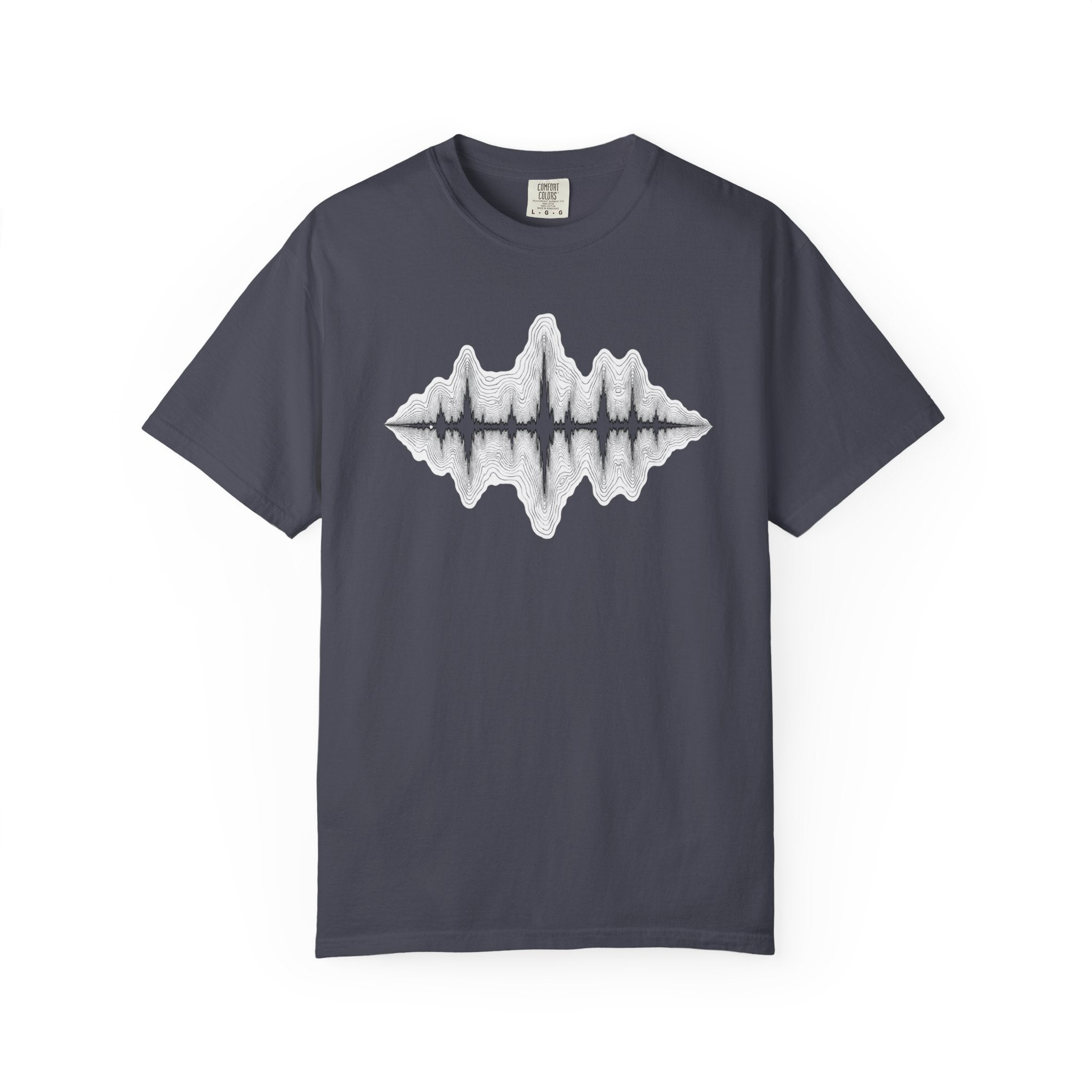 Topographic Soundwave T-Shirt