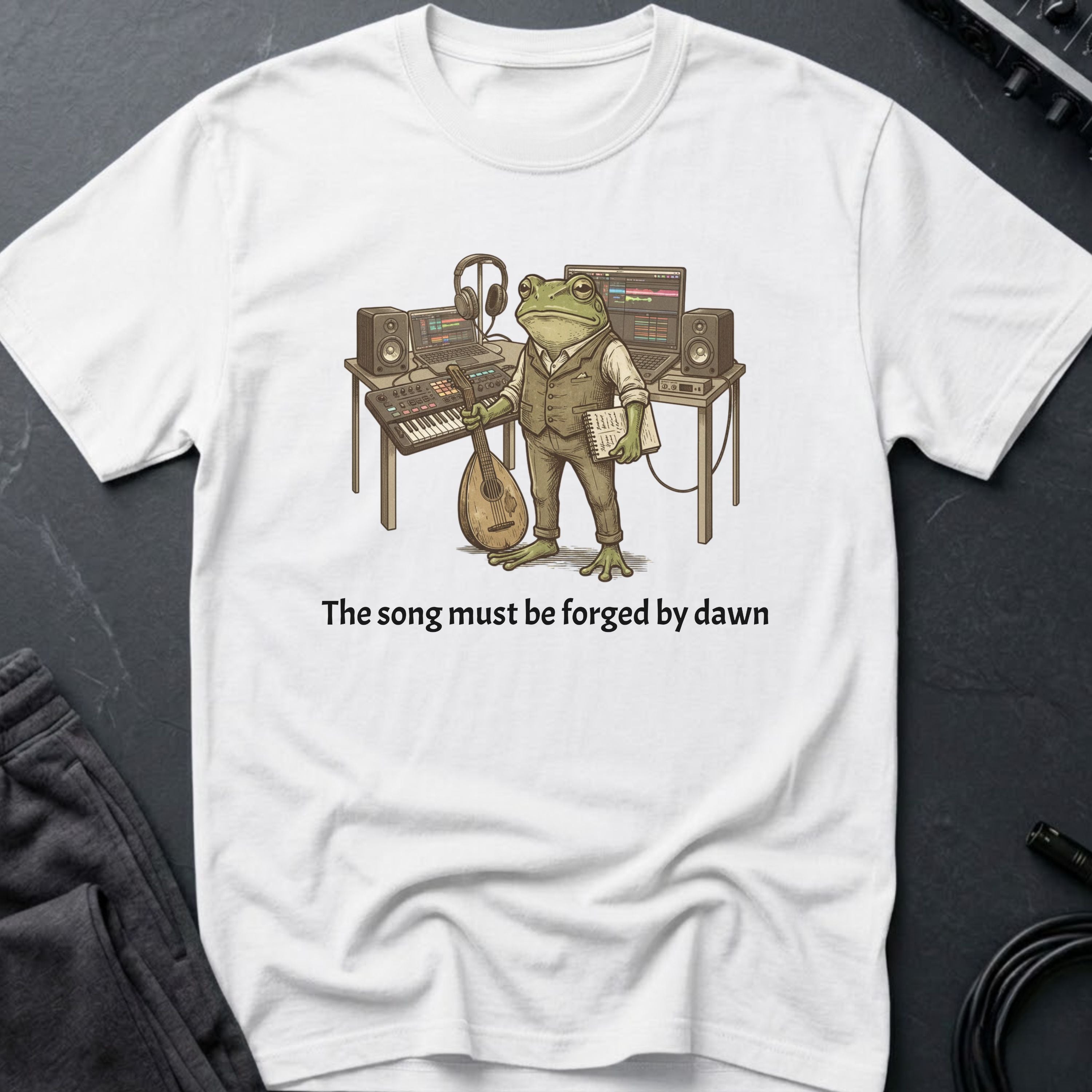 Frog Song by Dawn T-Shirt