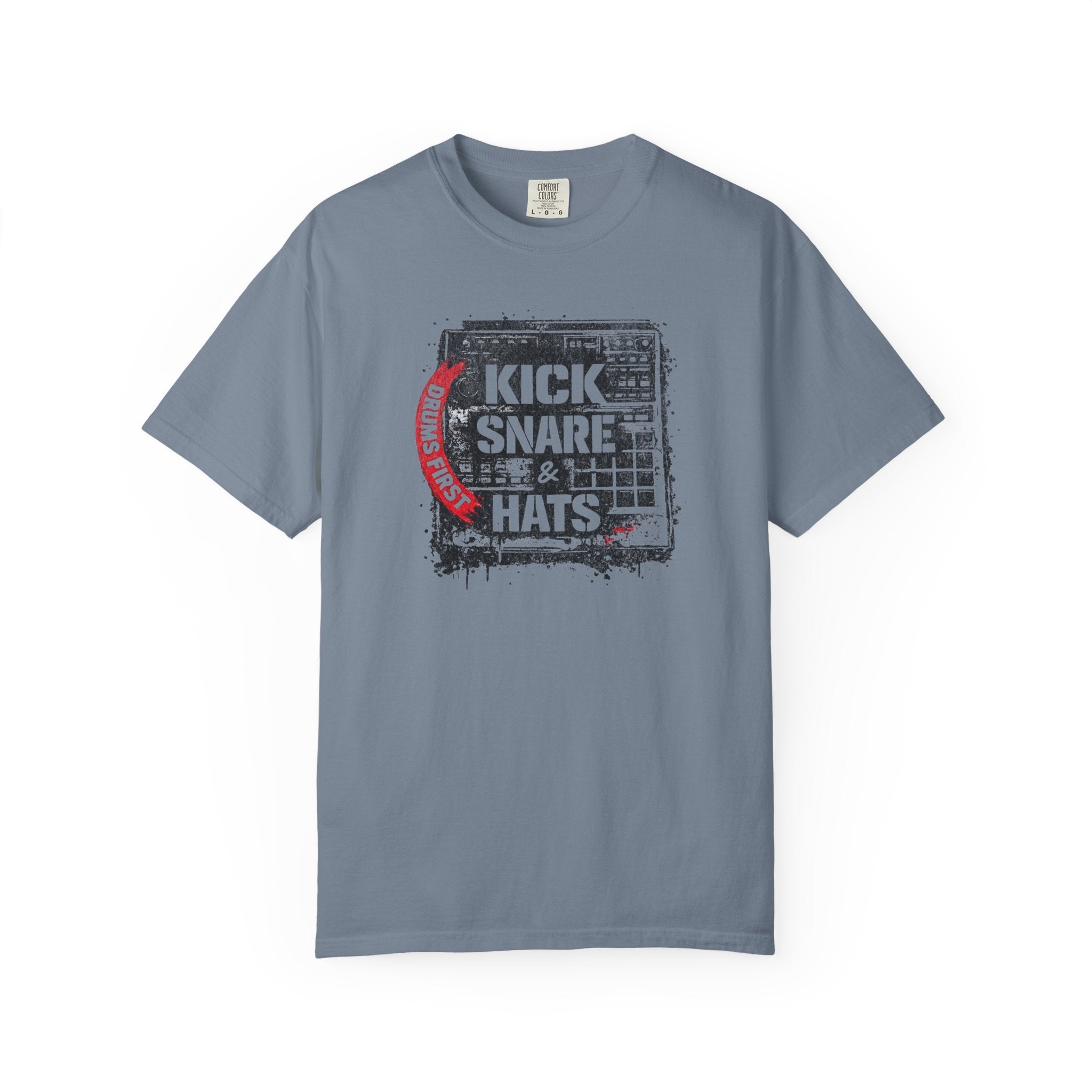 Kick, Snare & Hats Drum Machine T-Shirt