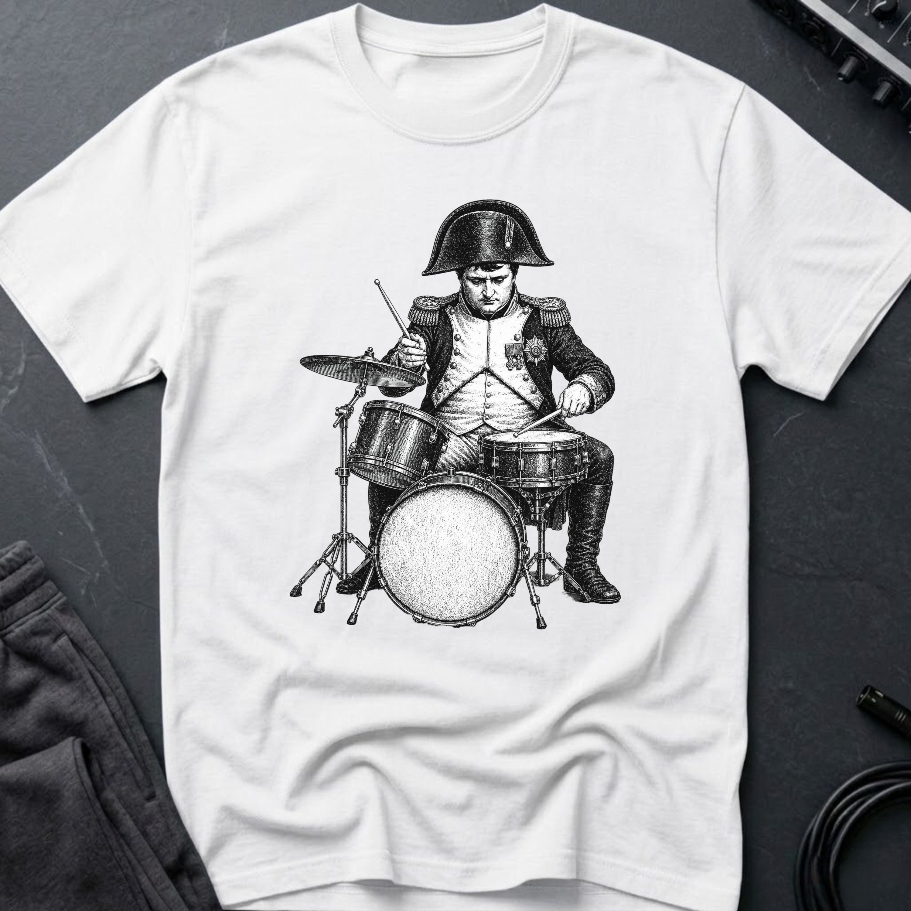 Napoleon On Drums T-Shirt