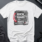 Kick, Snare & Hats Drum Machine T-Shirt