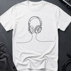 Minimalist Headphones T-Shirt