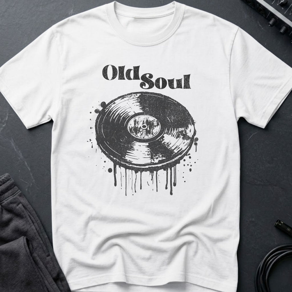Old Soul Record Album T-Shirt