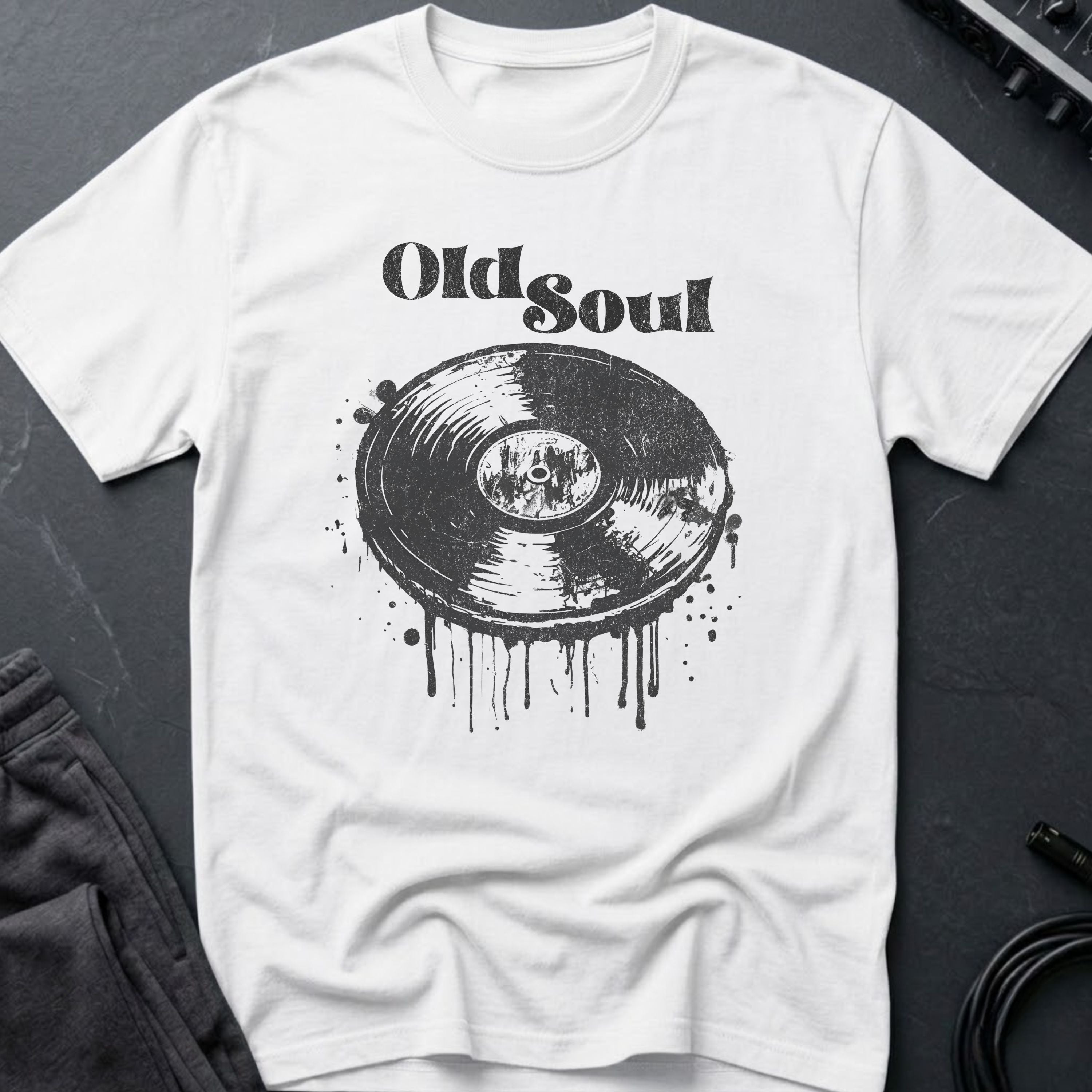 Old Soul Record Album T-Shirt