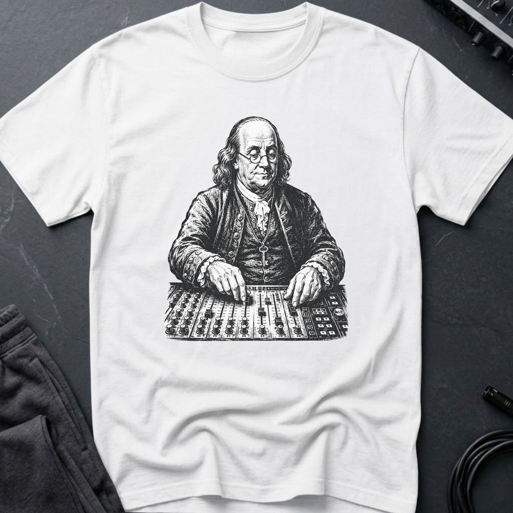 Benjamin Franklin Mixing T-Shirt