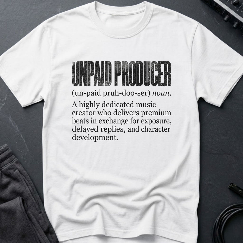 Unpaid Producer Definition T-Shirt