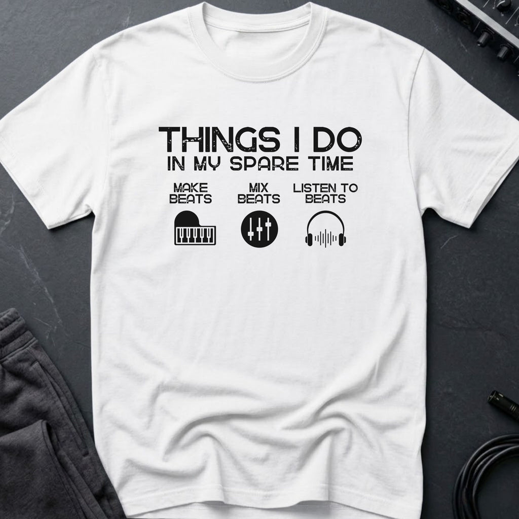 Things I Do Music Producer T-Shirt