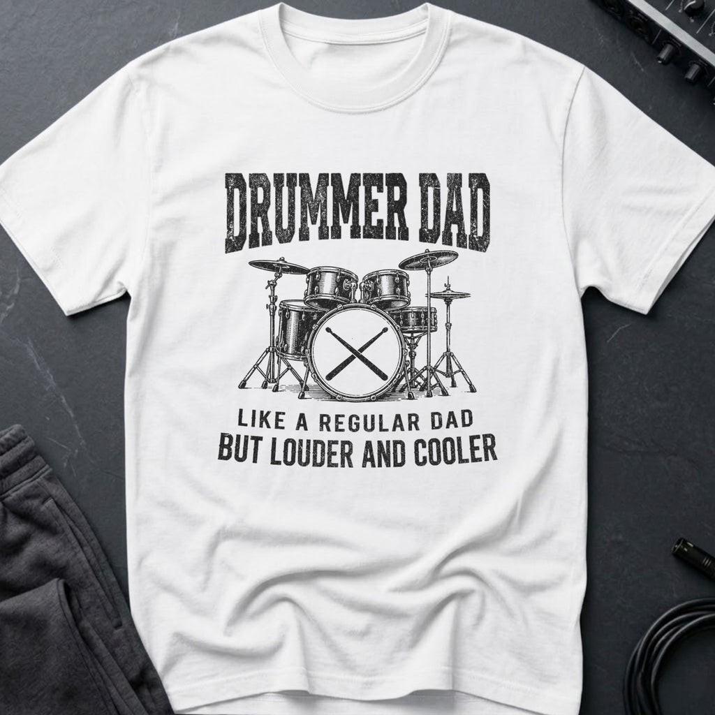 Drummer Dad T-Shirt