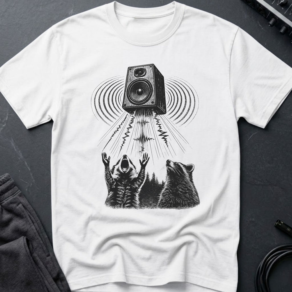 Praise the Bass Raccoon T-Shirt