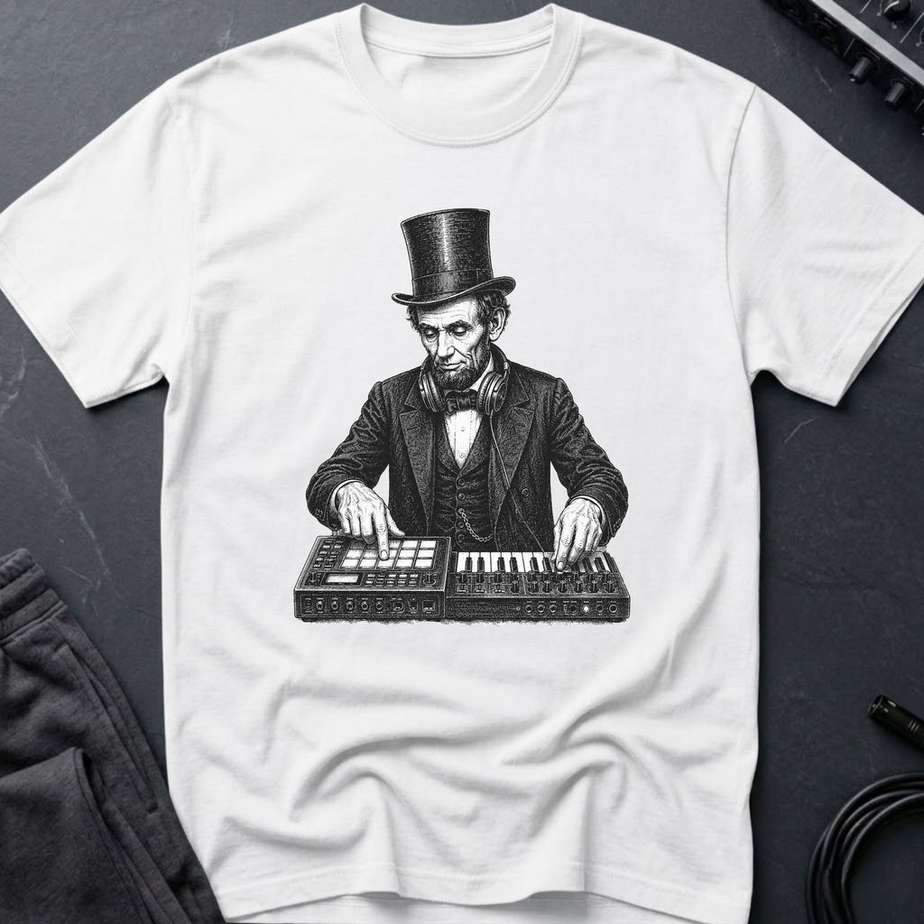 Honest Abe On The Beat T-Shirt
