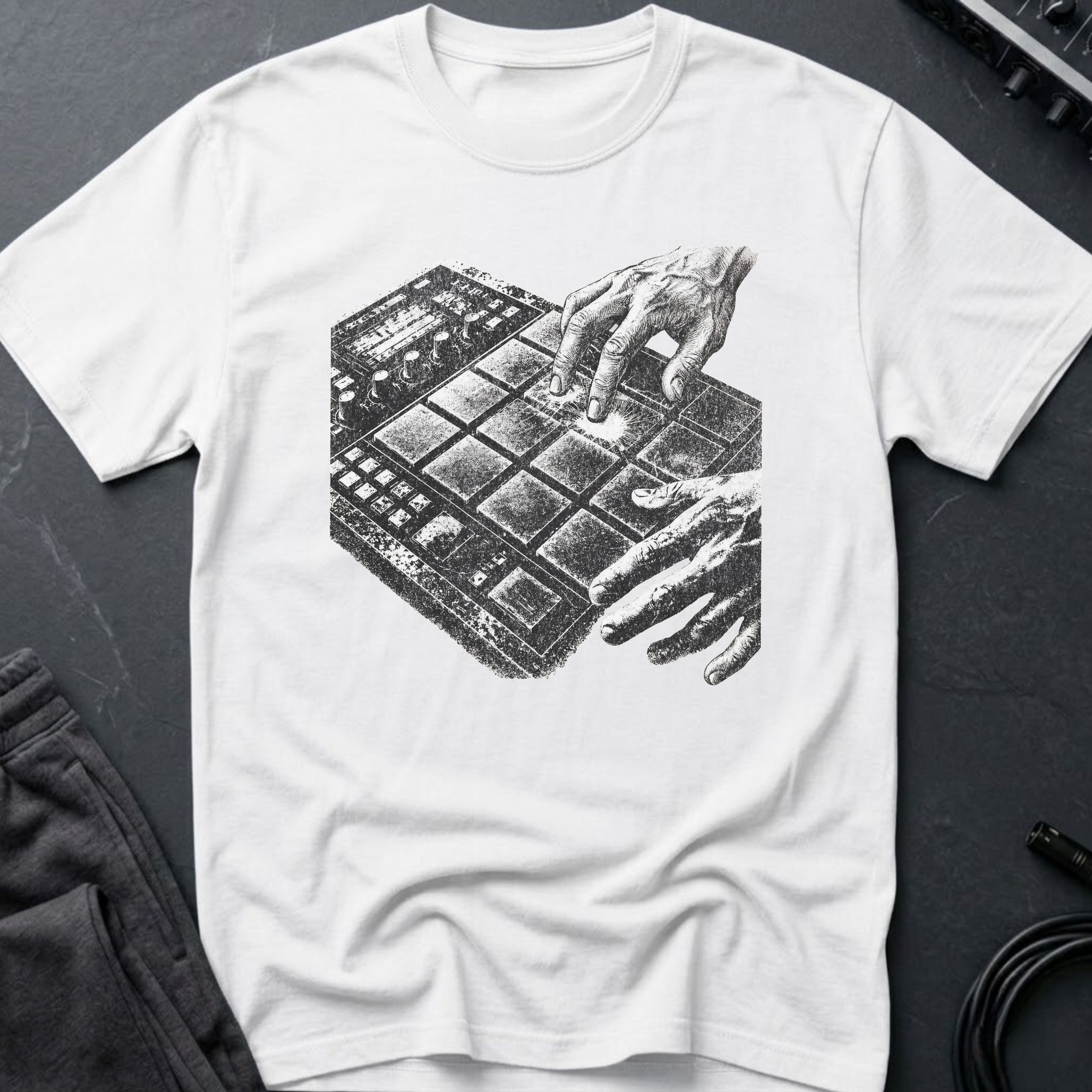Drum Machine Music Producer T-Shirt