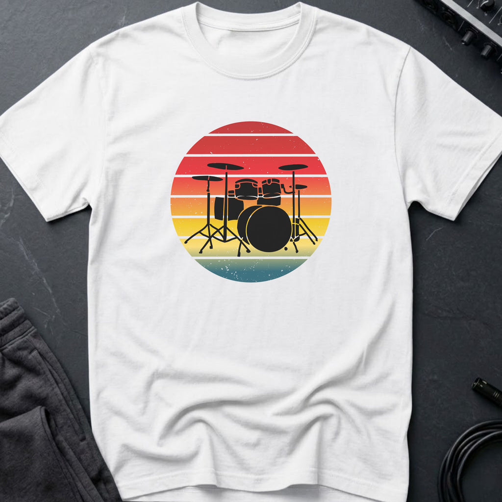 Retro Drum Set T-Shirt