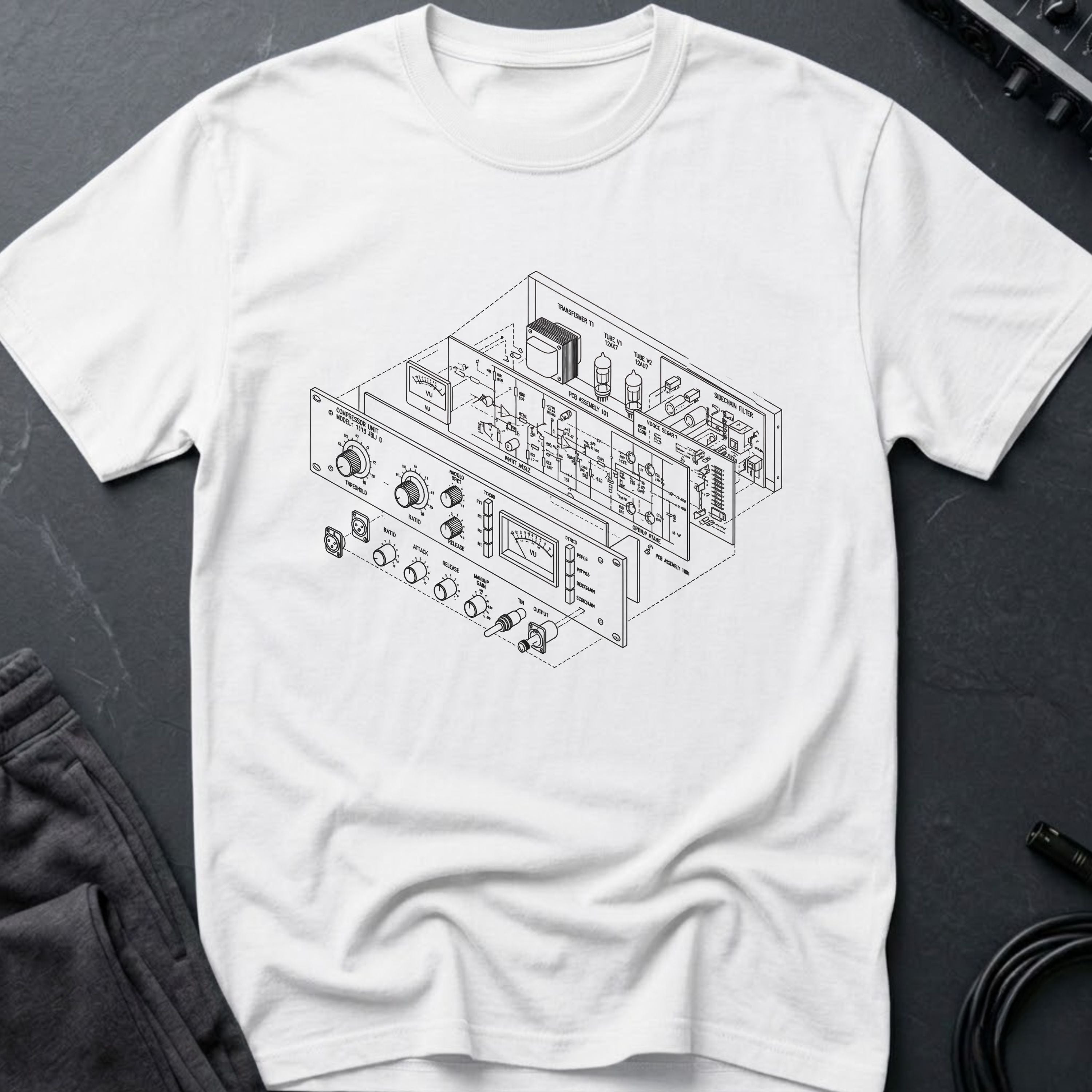 Compressor Blueprint T-Shirt