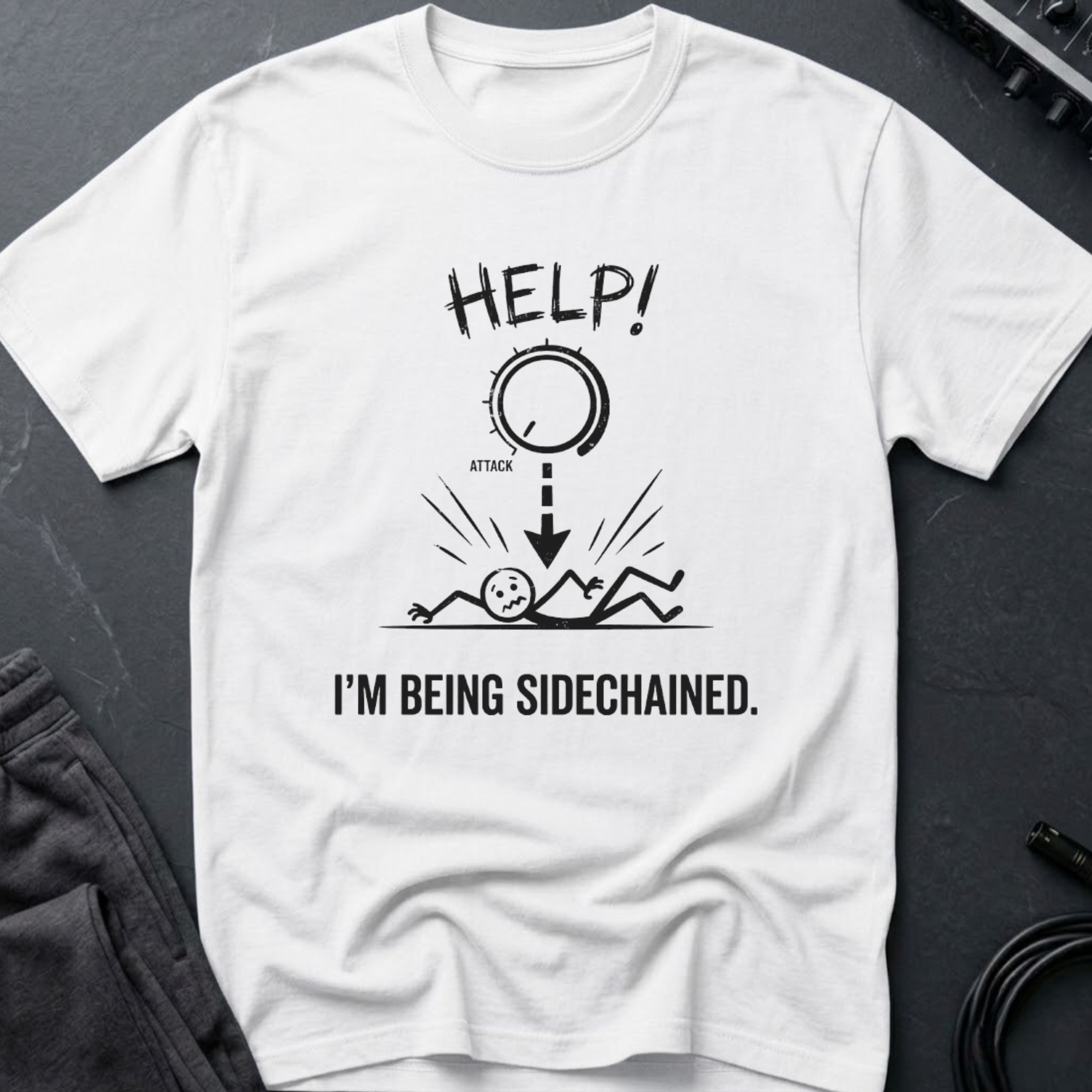 Help I'm Being Sidechained T-Shirt