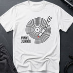 Vinyl Junkie B&W T-Shirt