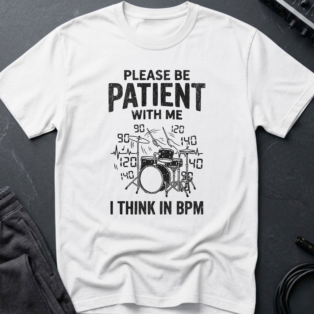 Funny Drummer BPM T-Shirt