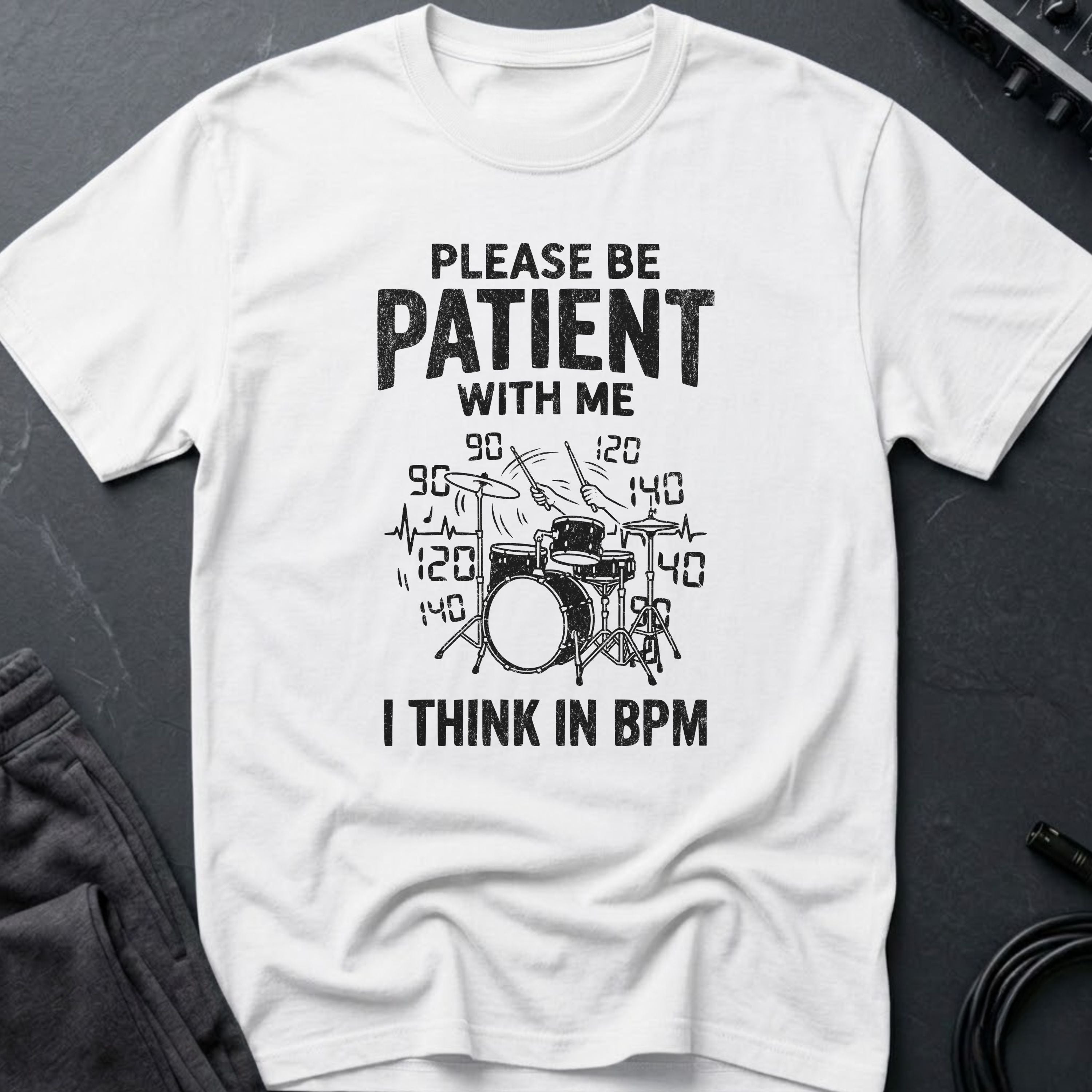Funny Drummer BPM T-Shirt