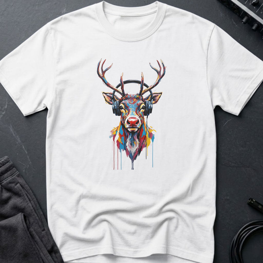 Music Reindeer T-Shirt
