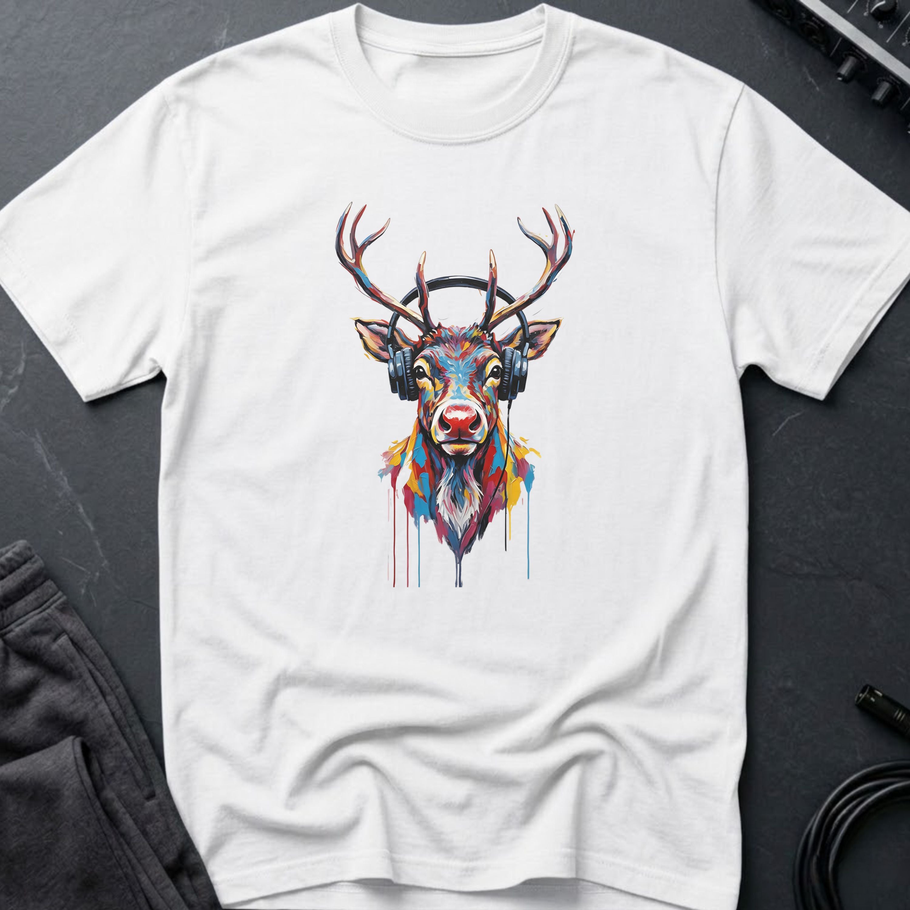 Music Reindeer T-Shirt
