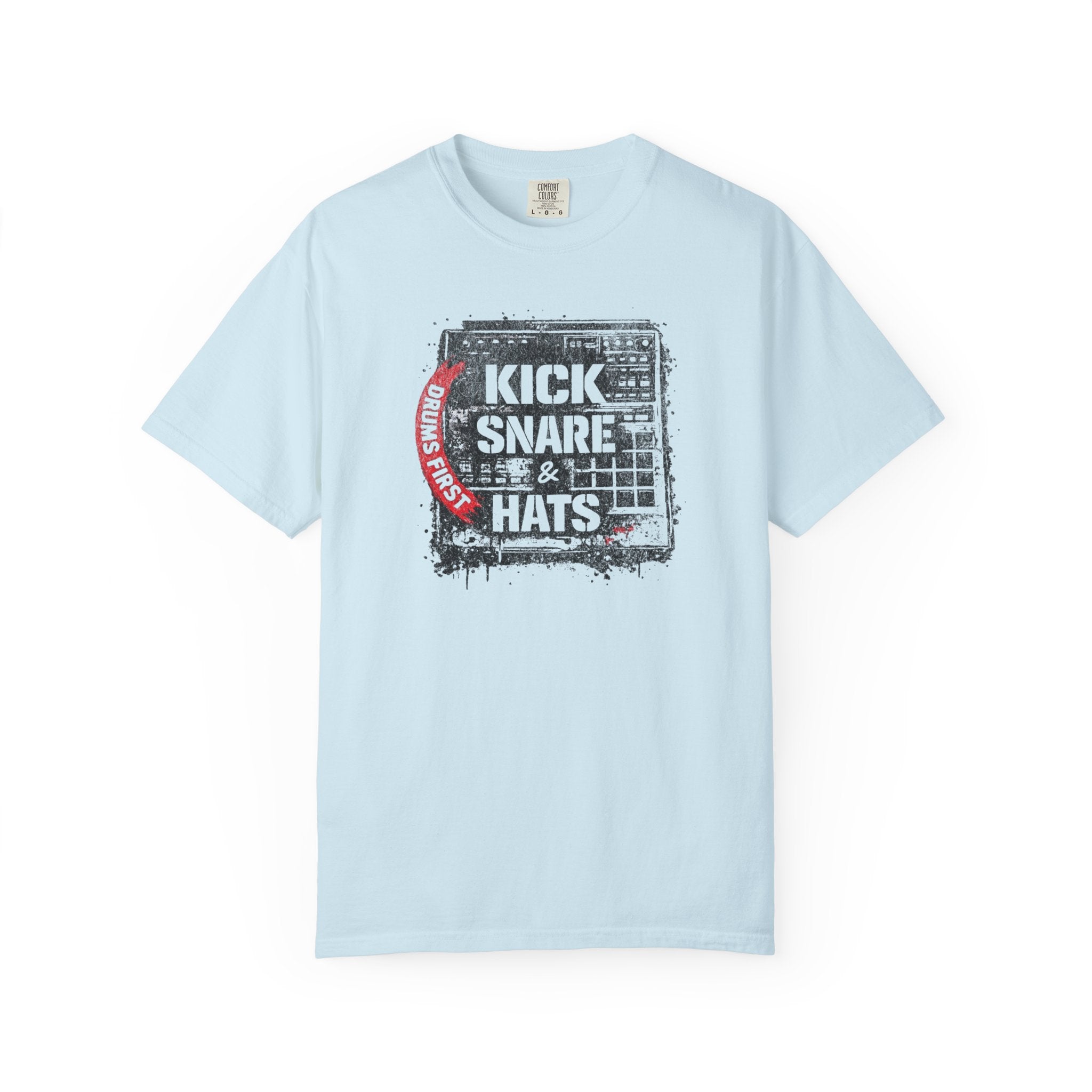 Kick, Snare & Hats Drum Machine T-Shirt