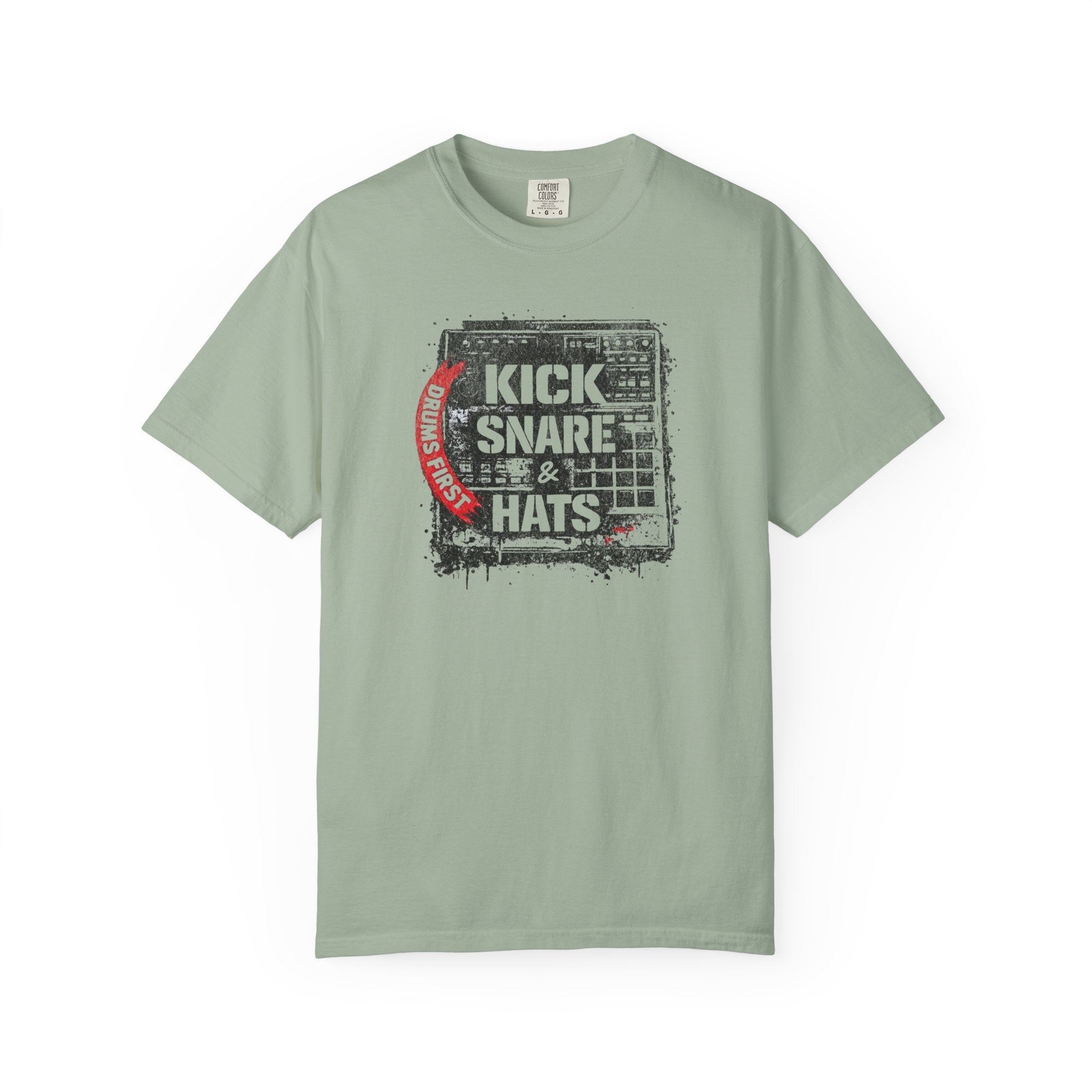 Kick, Snare & Hats Drum Machine T-Shirt