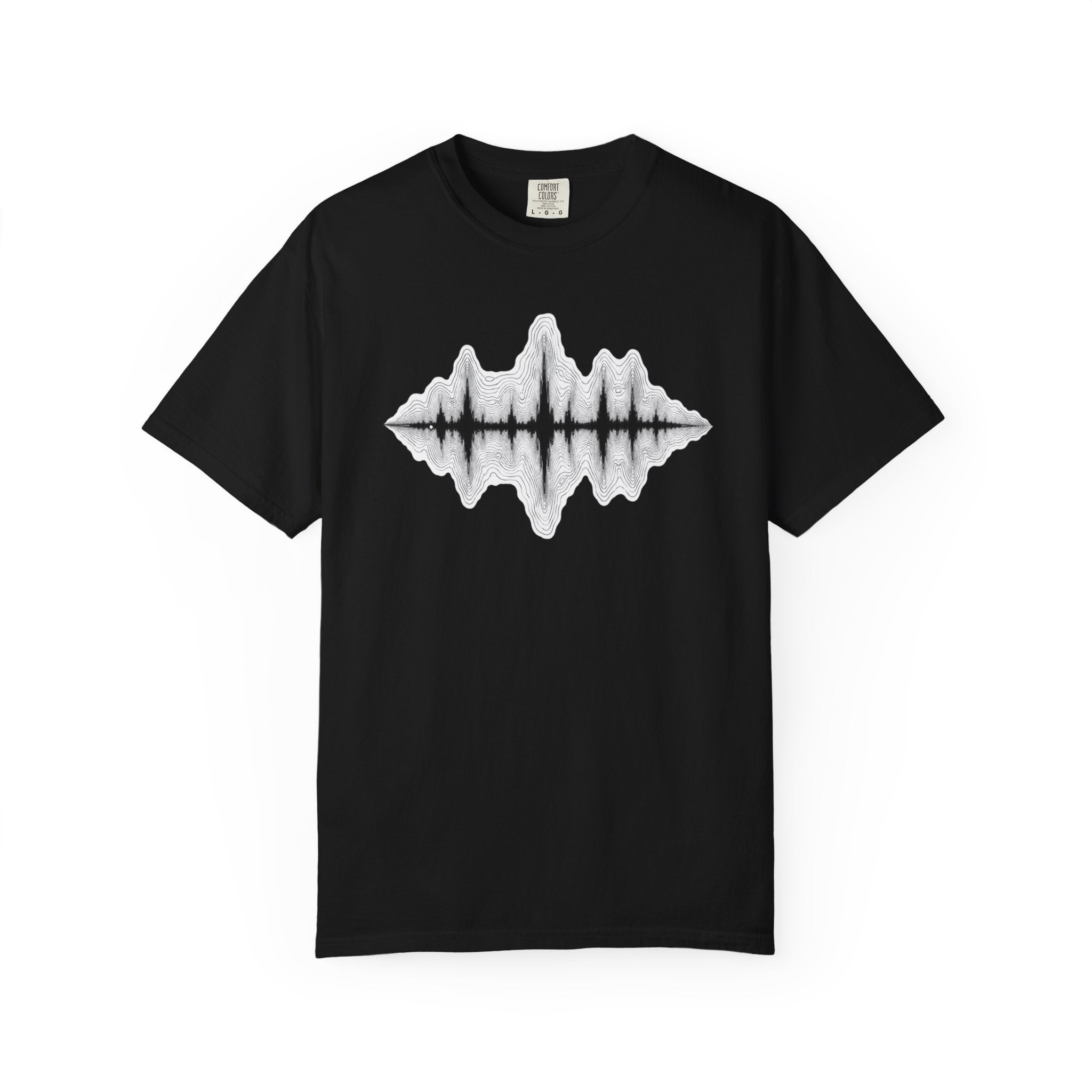 Topographic Soundwave T-Shirt