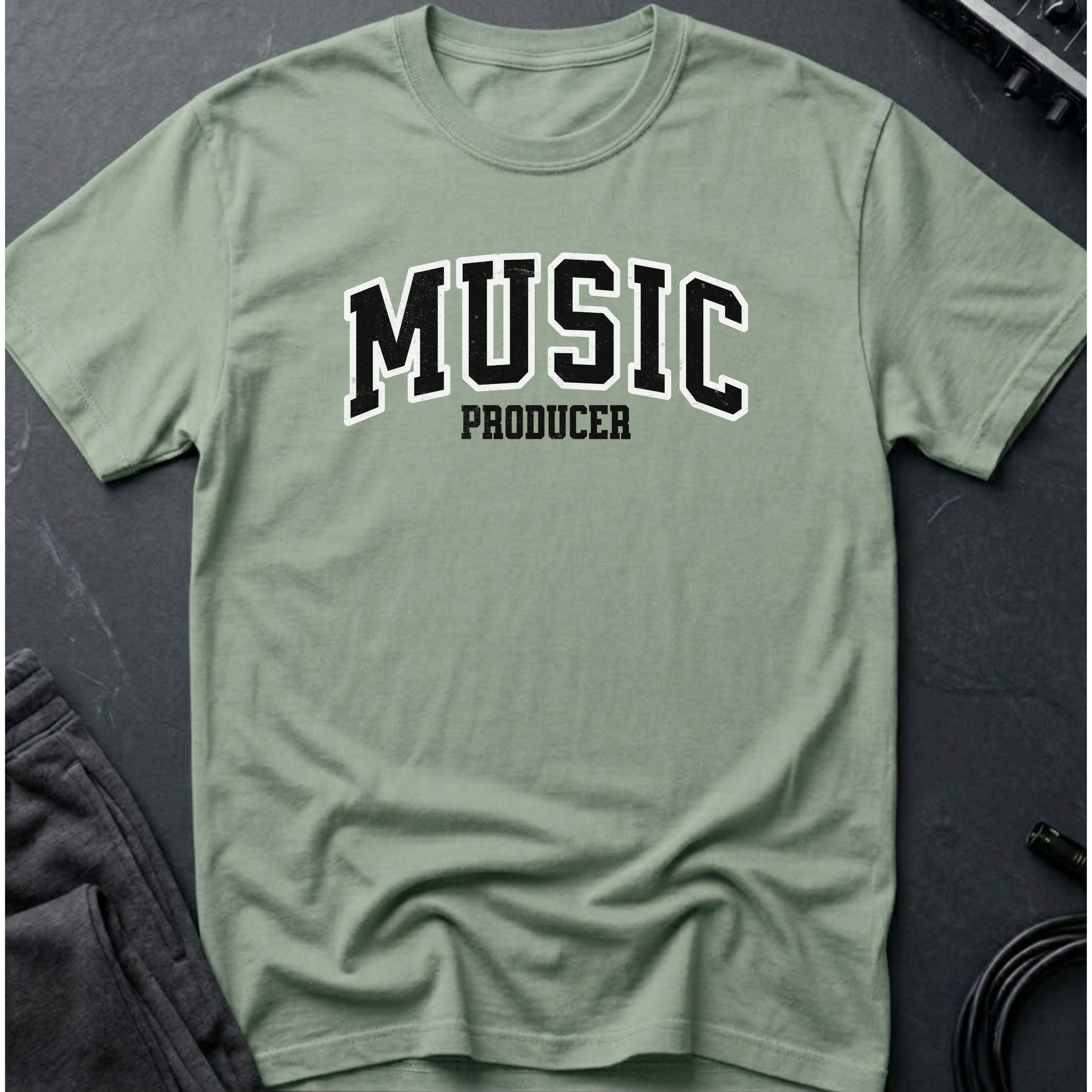 Music Producer Varsity T-Shirt
