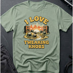 I Love Tweaking Knobs Funny Producer T-Shirt