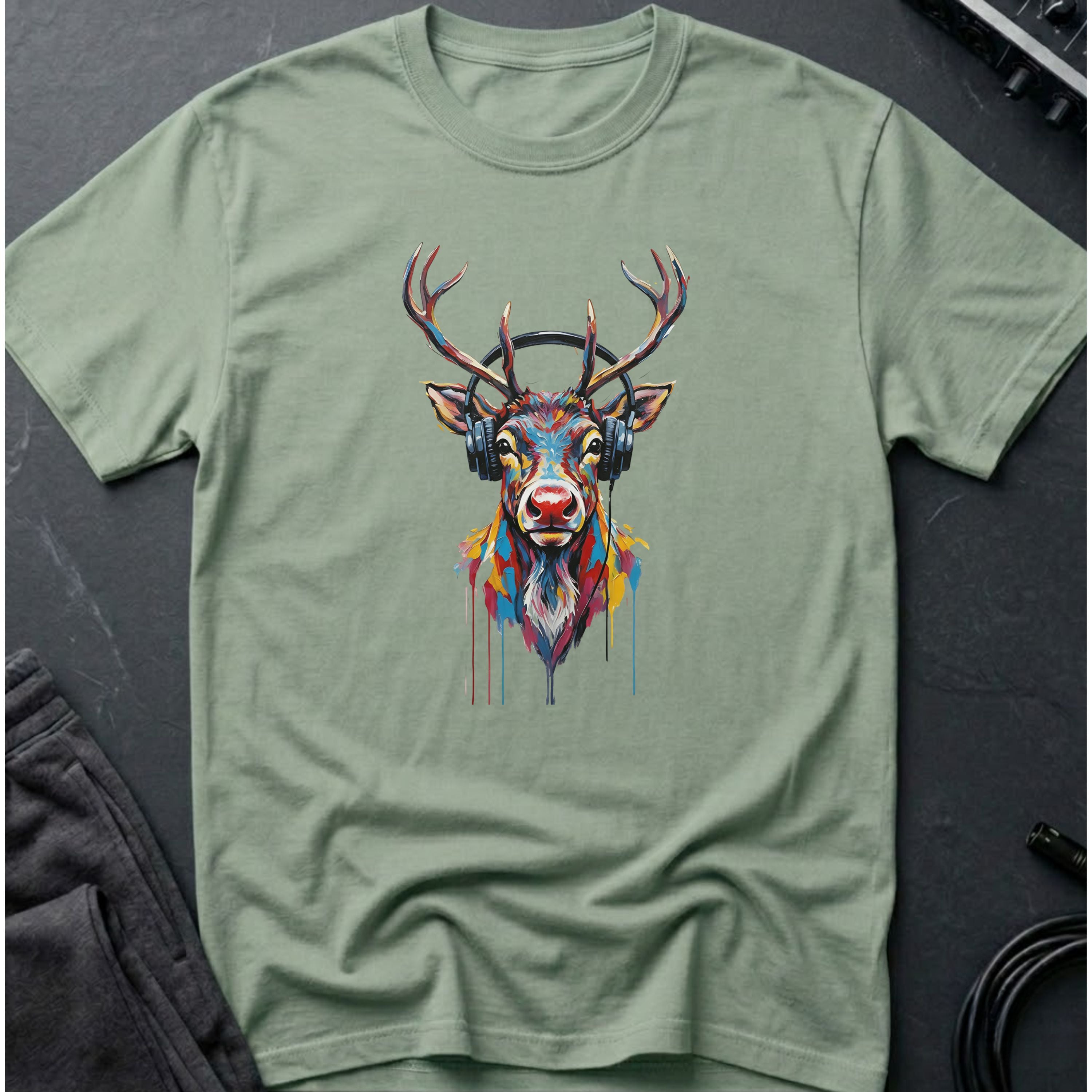 Music Reindeer T-Shirt