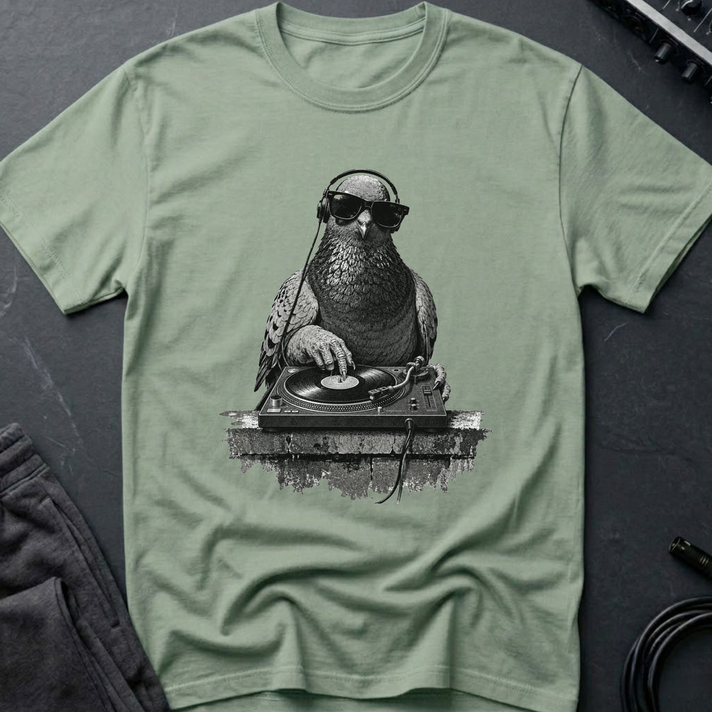 Pigeon DJ T-Shirt