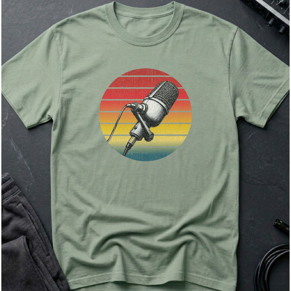 Retro Microphone T-Shirt