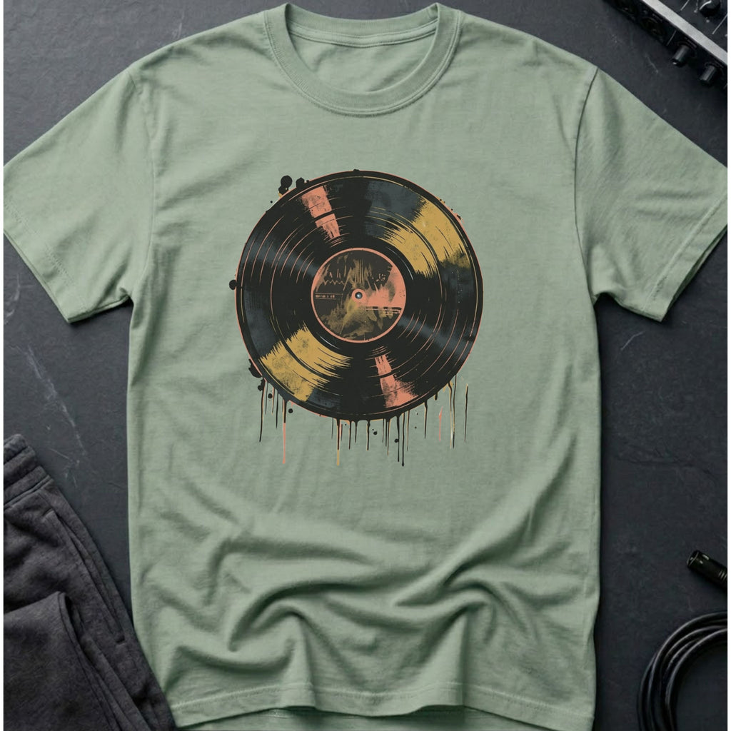 Colorful Vinyl Record T-shirt