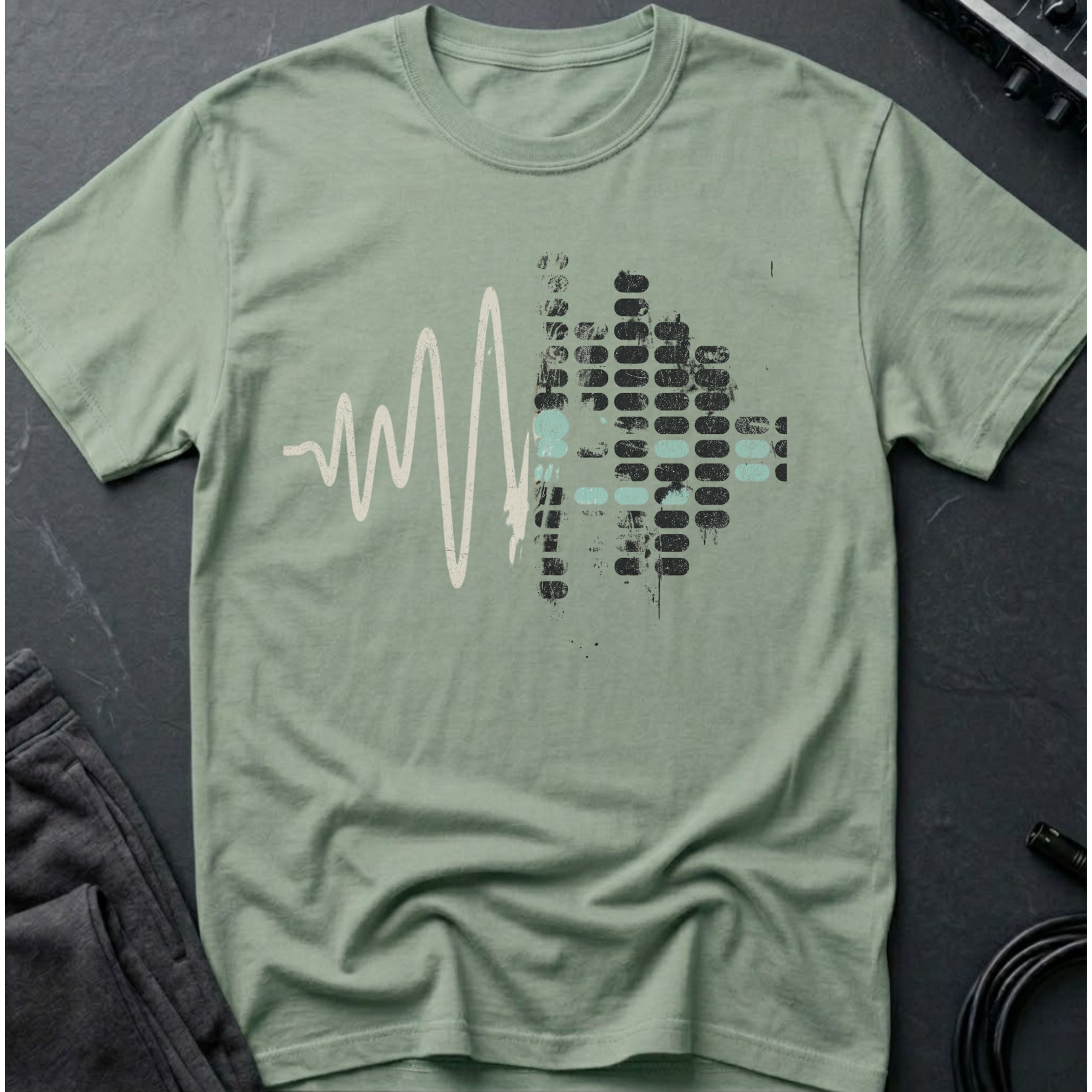Morphing Audio Wave T-Shirt