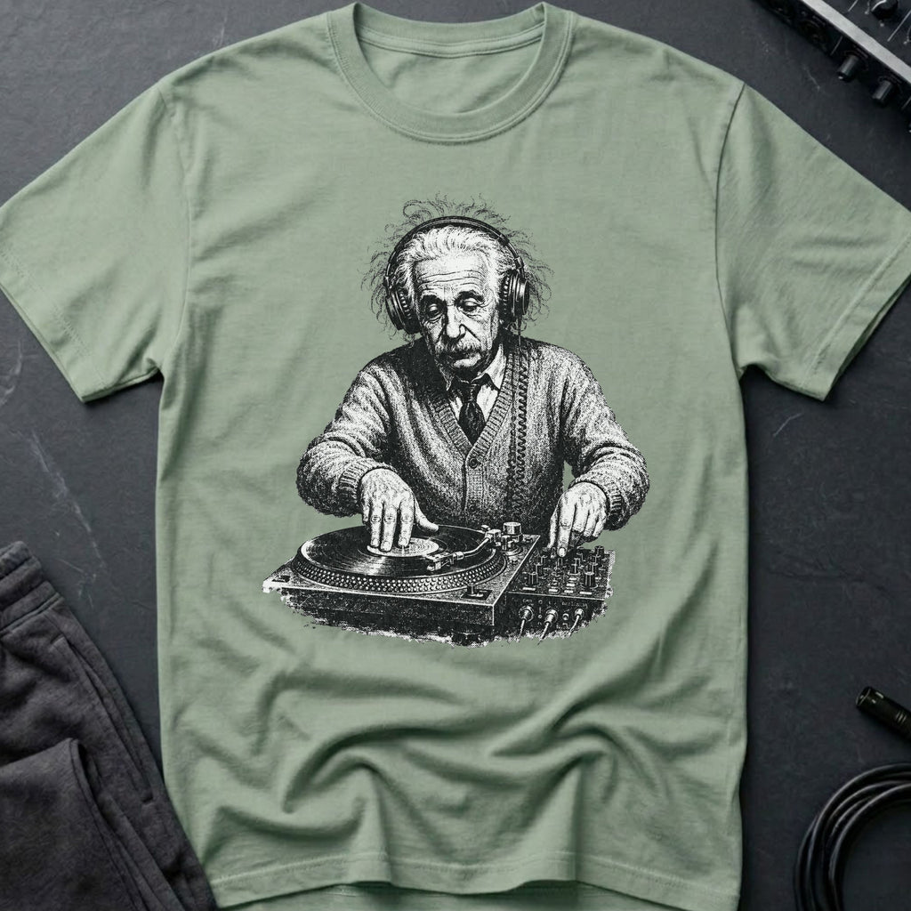 Einstein DJ T-Shirt