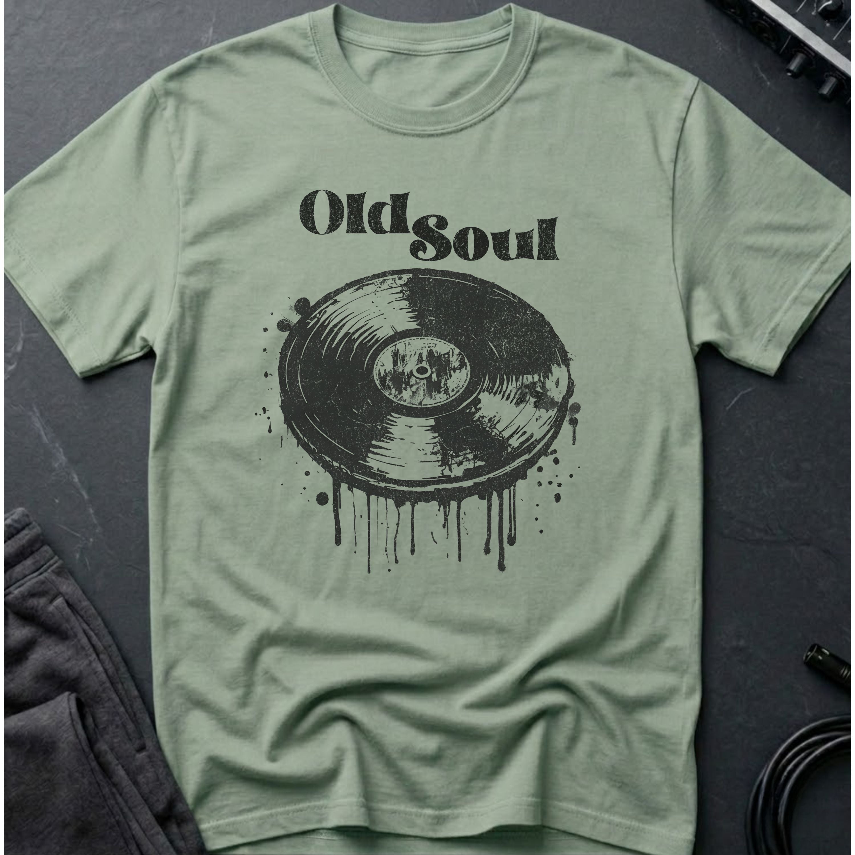 Old Soul Record Album T-Shirt