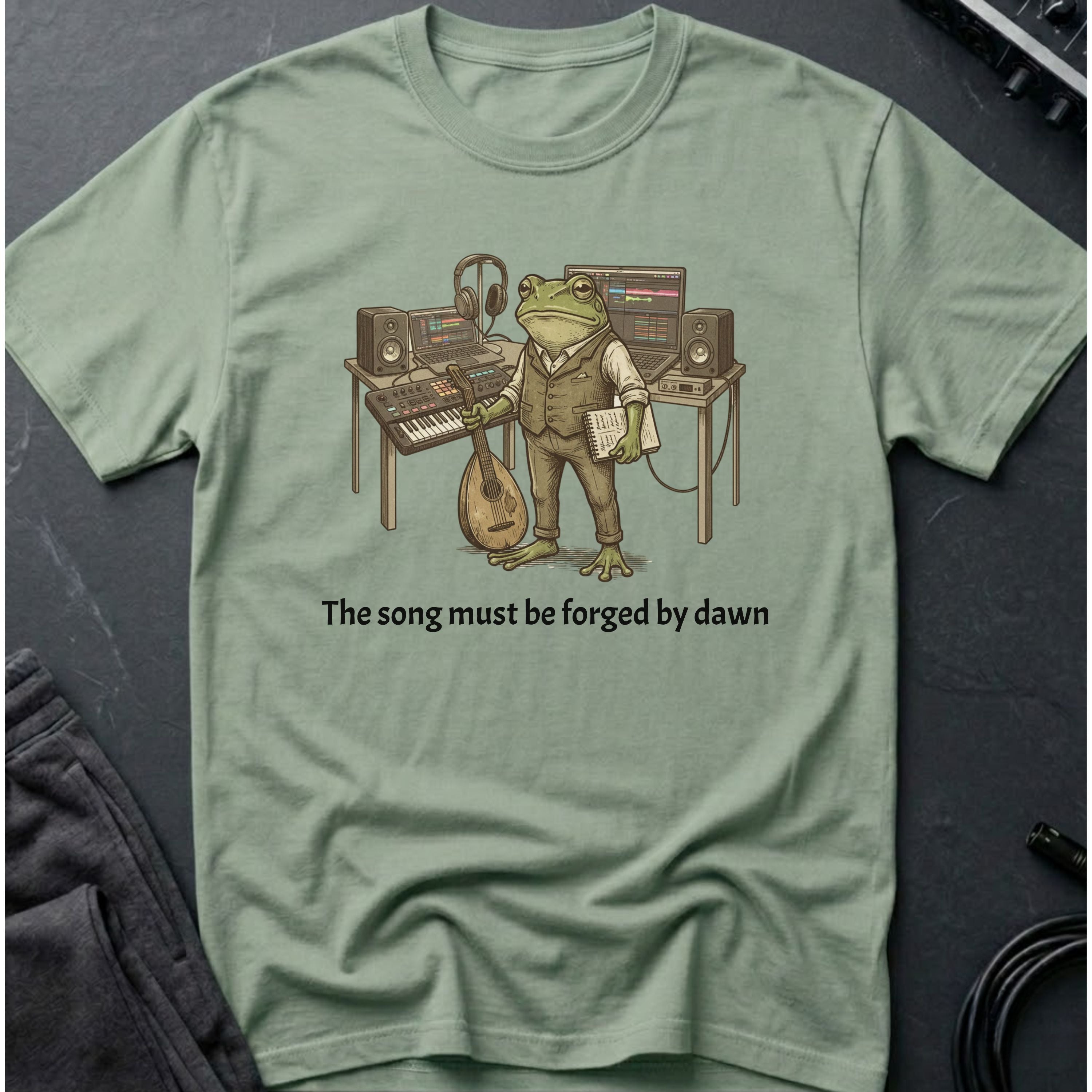 Frog Song by Dawn T-Shirt