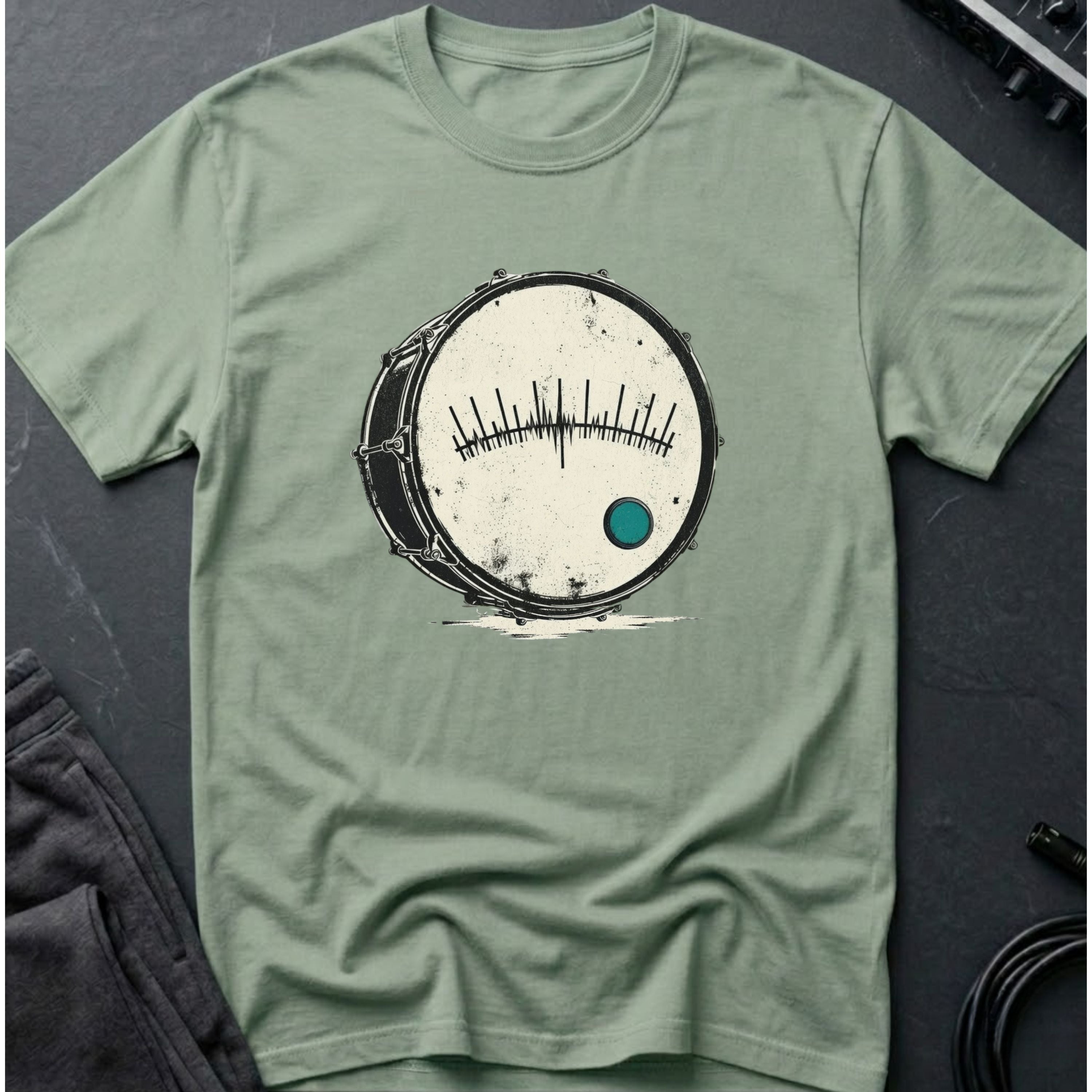 Abstract Kick Drum T-Shirt