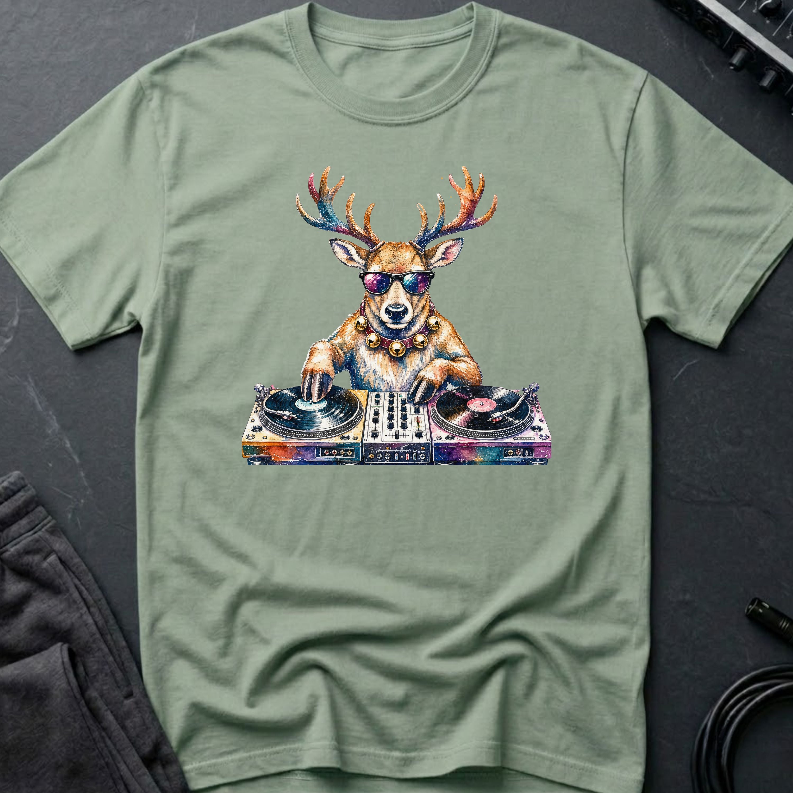 Reindeer DJ T-Shirt