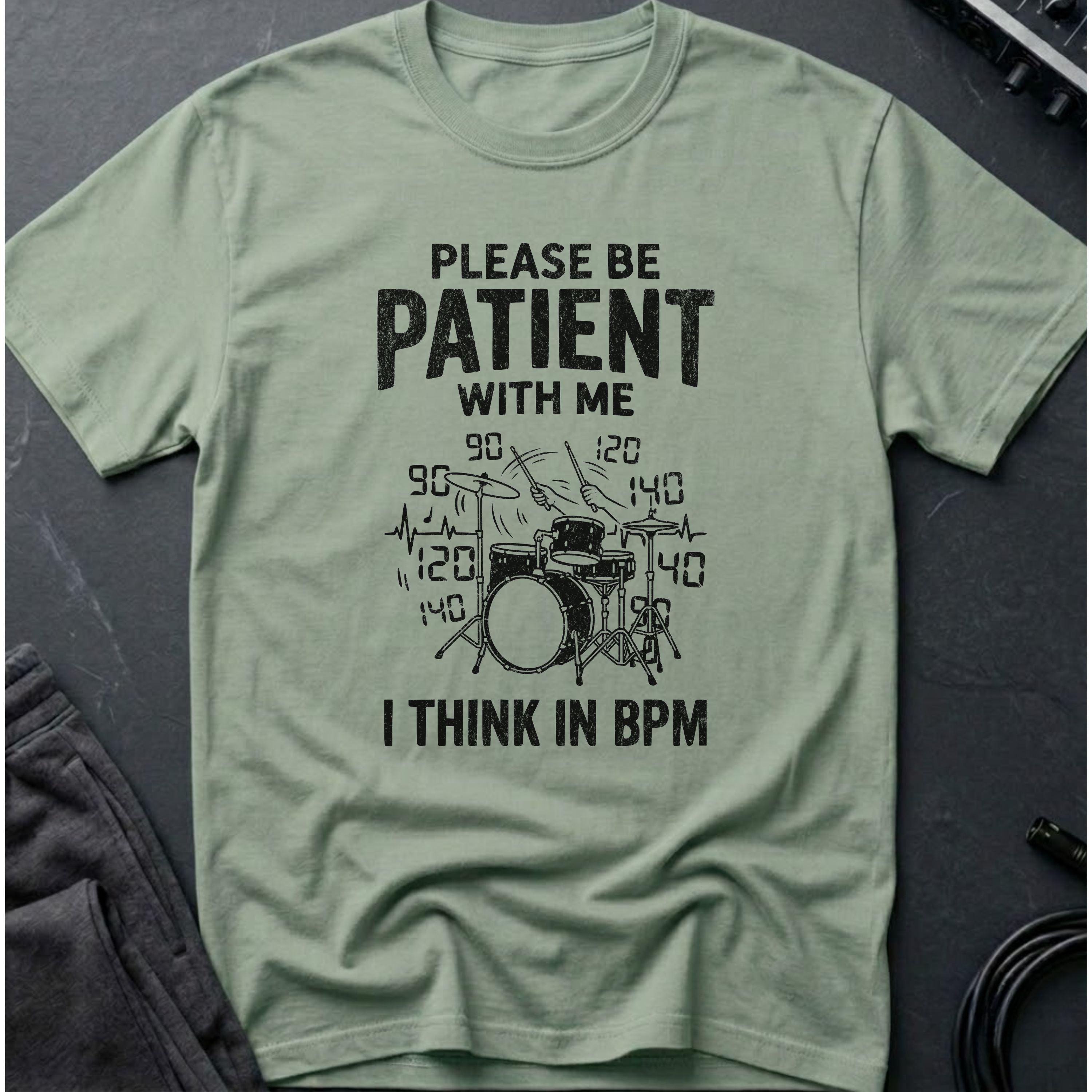 Funny Drummer BPM T-Shirt