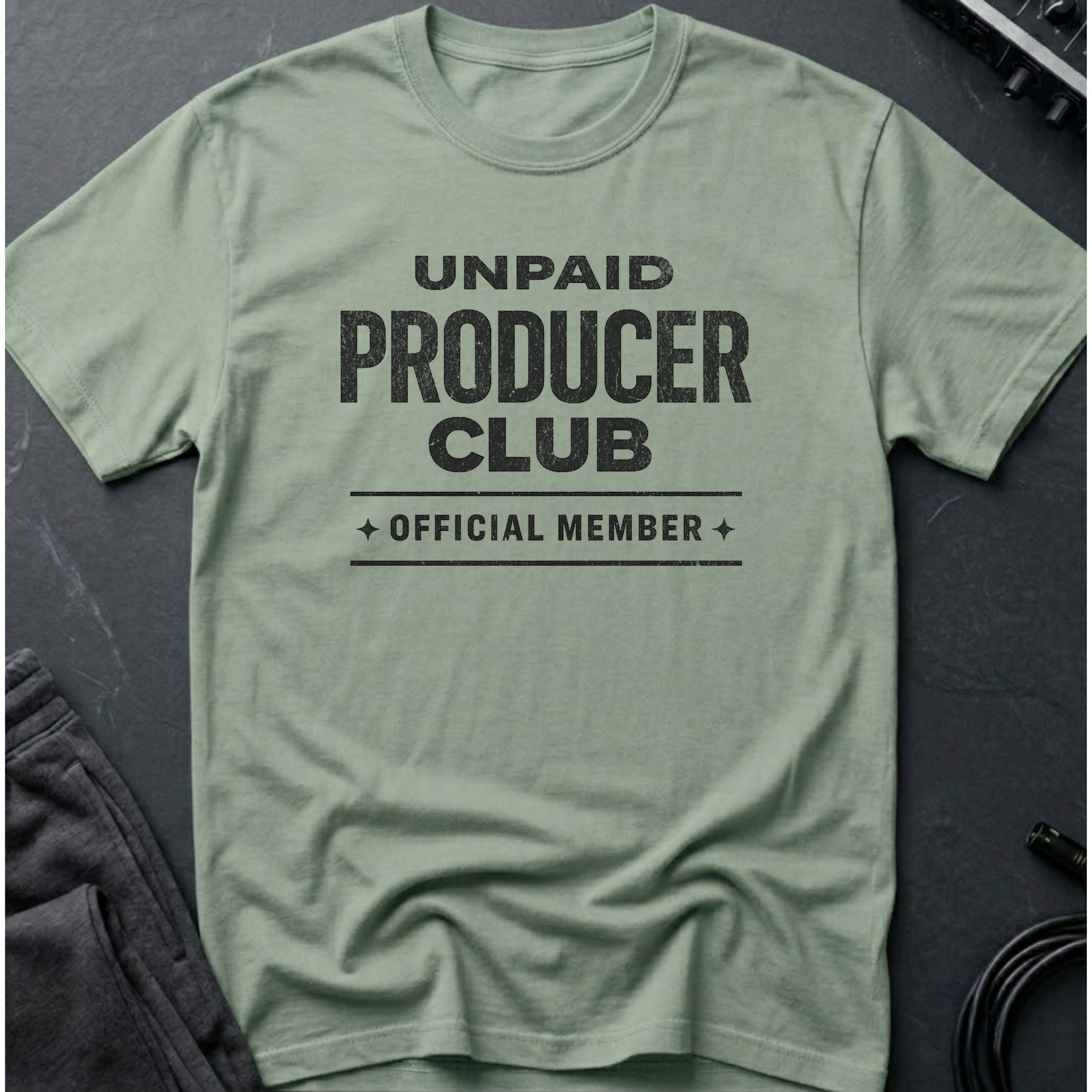 Unpaid Producer Club Official Member T-Shirt