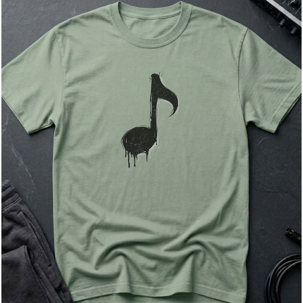 Dripping Music Note T-Shirt