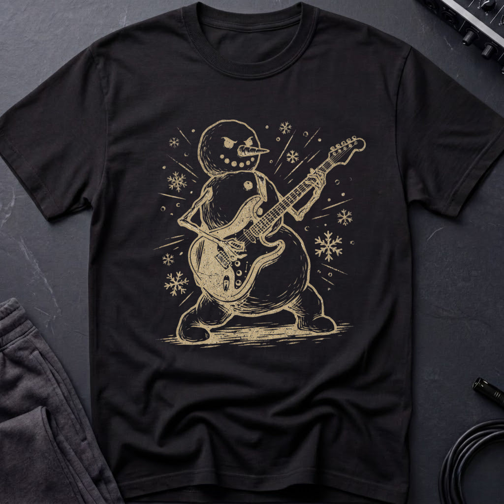 Snowman Shredder T-Shirt