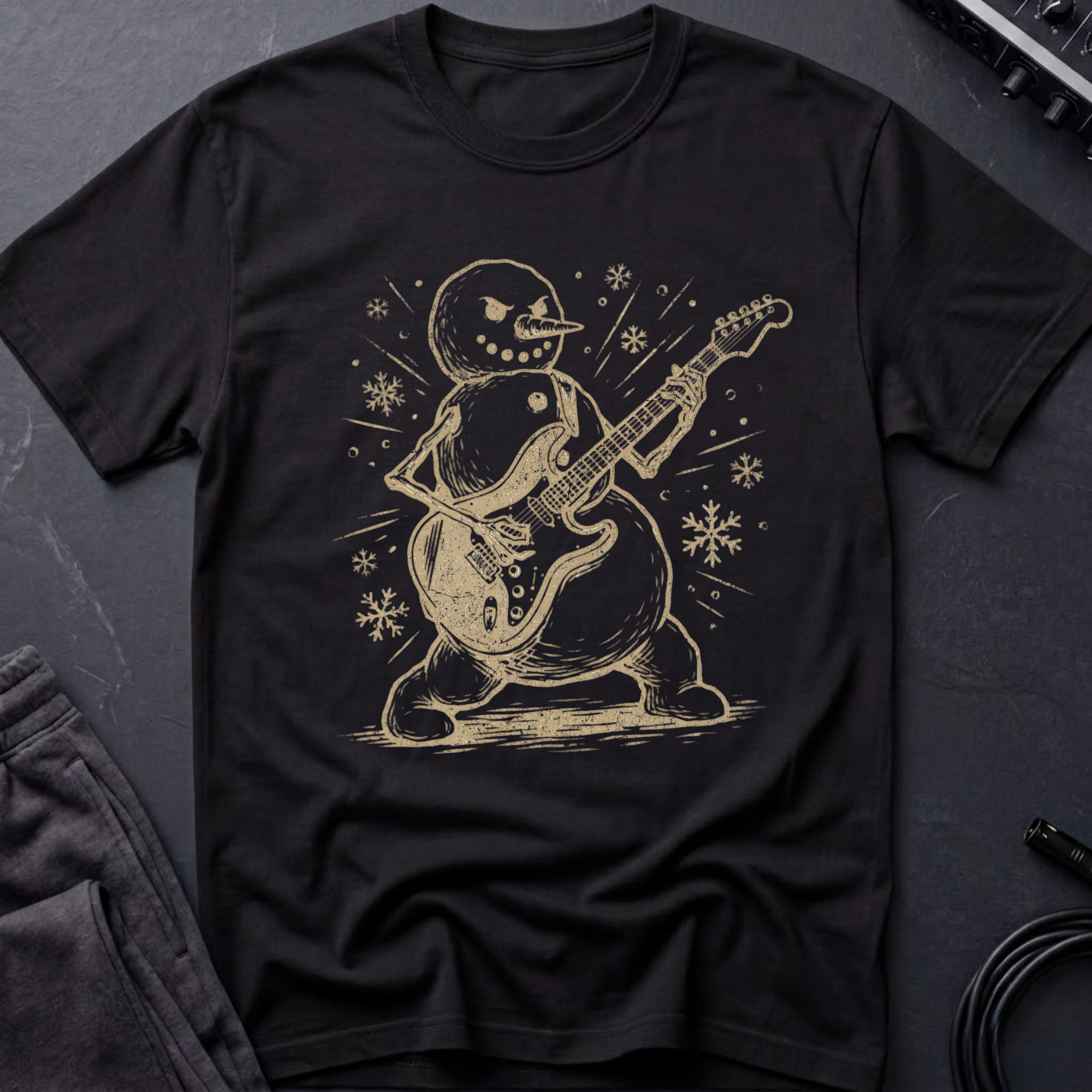 Snowman Shredder T-Shirt