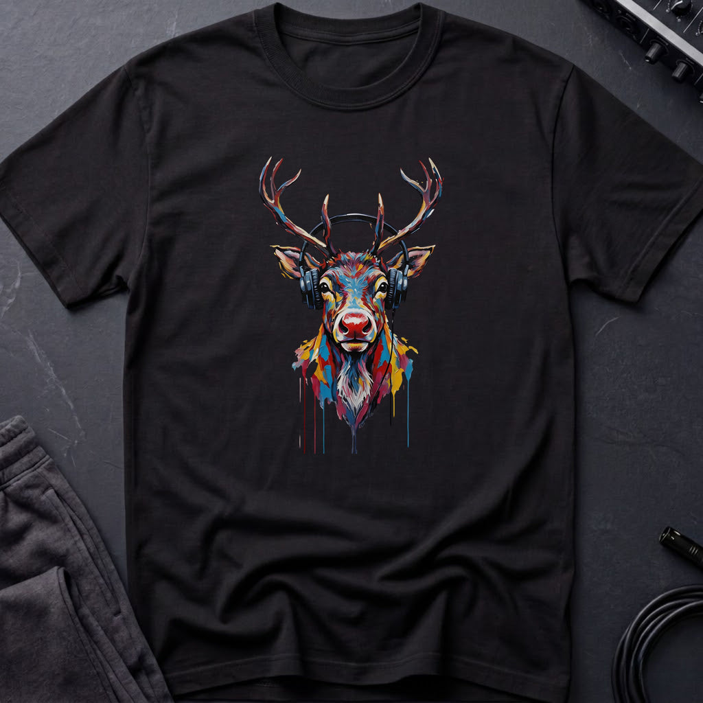Music Reindeer T-Shirt