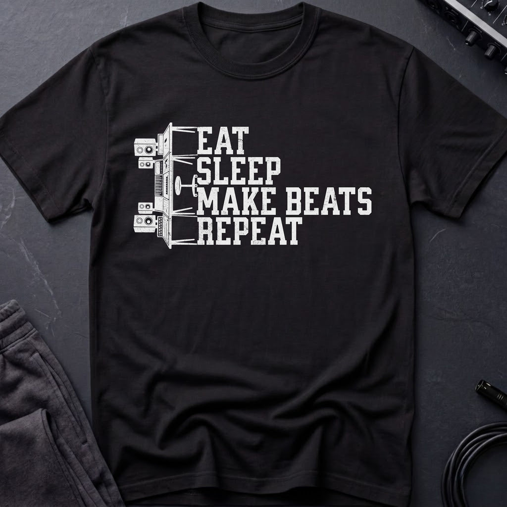 Eat, Sleep, Make Beats, Repeat T-Shirt